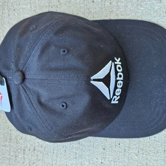 Reebok Men Hat Black Sport Baseball Cap One Size Most fit NWT - Picture 5 of 12